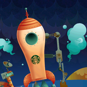 The Starbucks Frapp Planets
